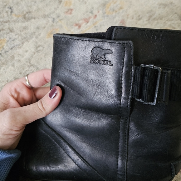 Sorel Slimboot Pull On Ankle Boots - Picture 2 of 7